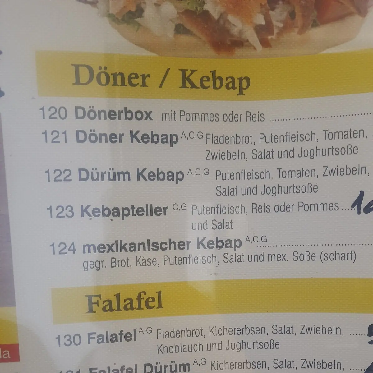 Speisekarte photo 3
