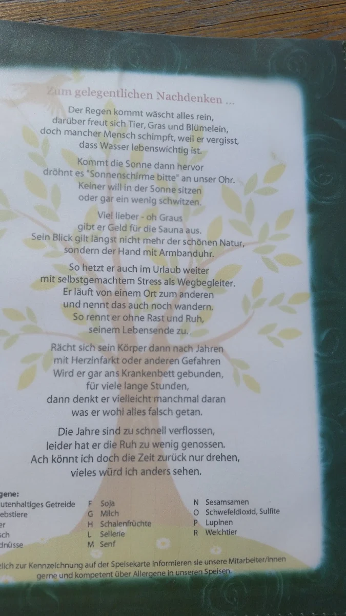 Speisekarte photo 2
