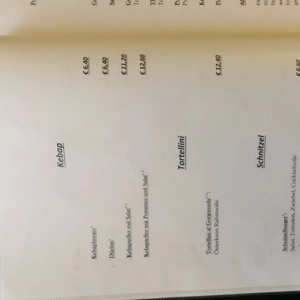 Speisekarte photo 3