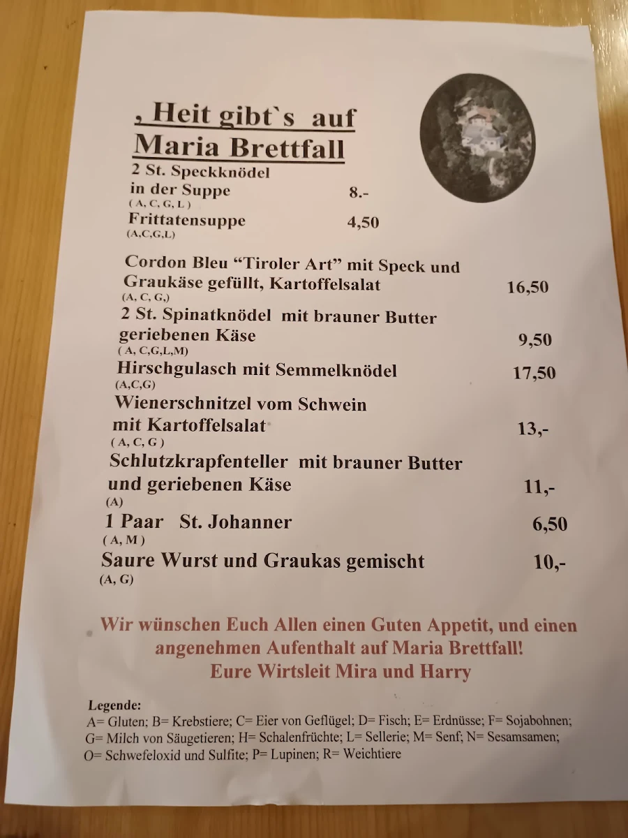 Speisekarte photo 1