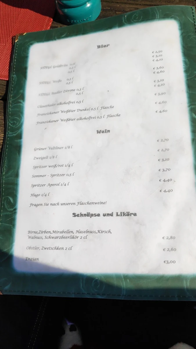 Speisekarte photo 2