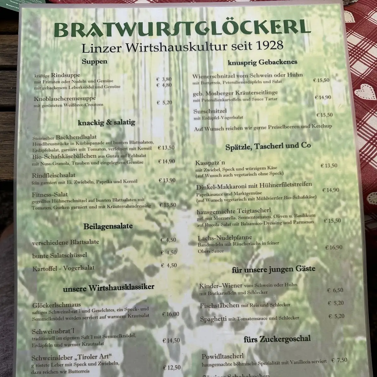 Speisekarte photo 5