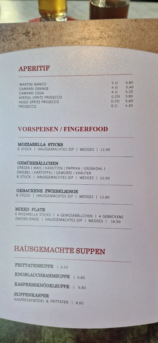Speisekarte photo 2