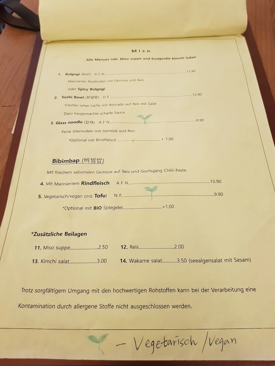 Speisekarte photo 2