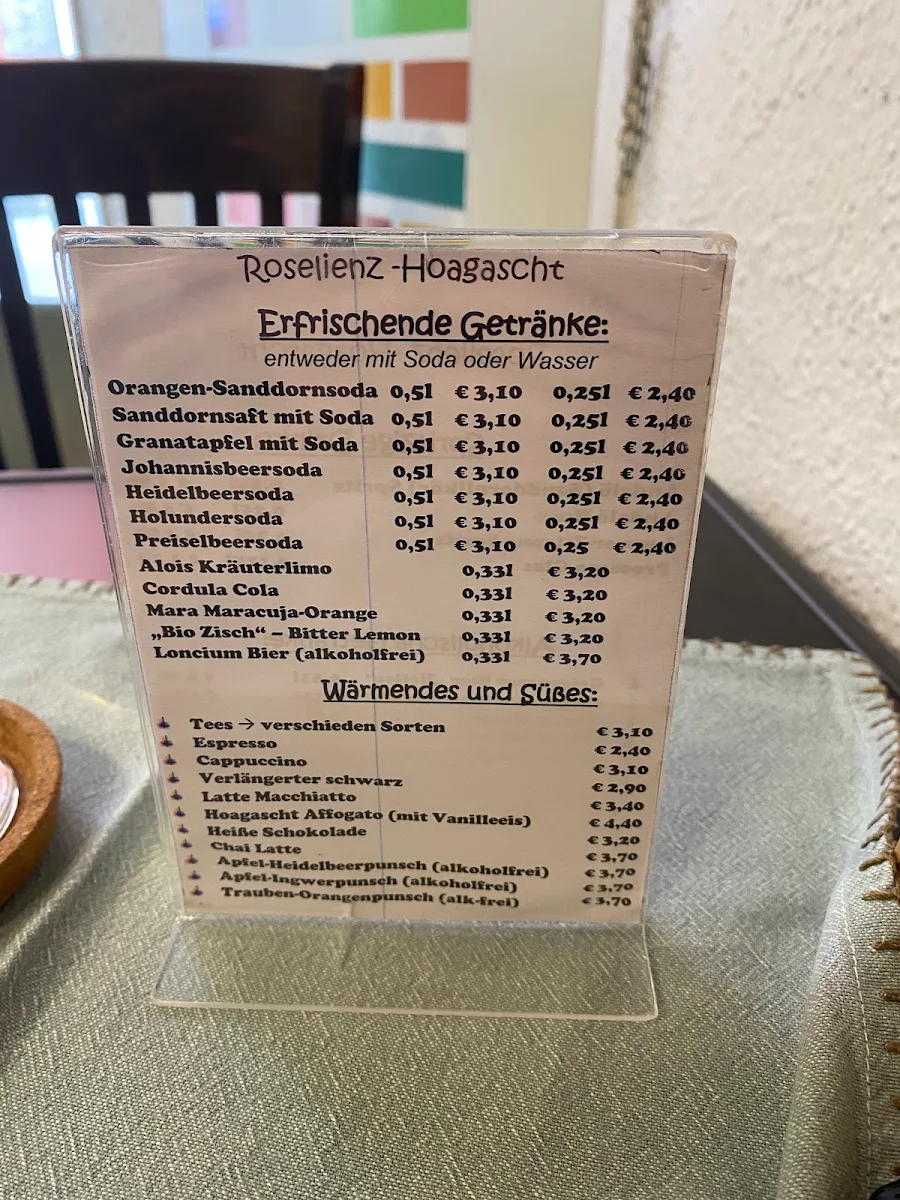 Speisekarte photo 1
