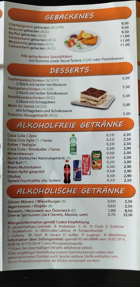 Speisekarte photo 7