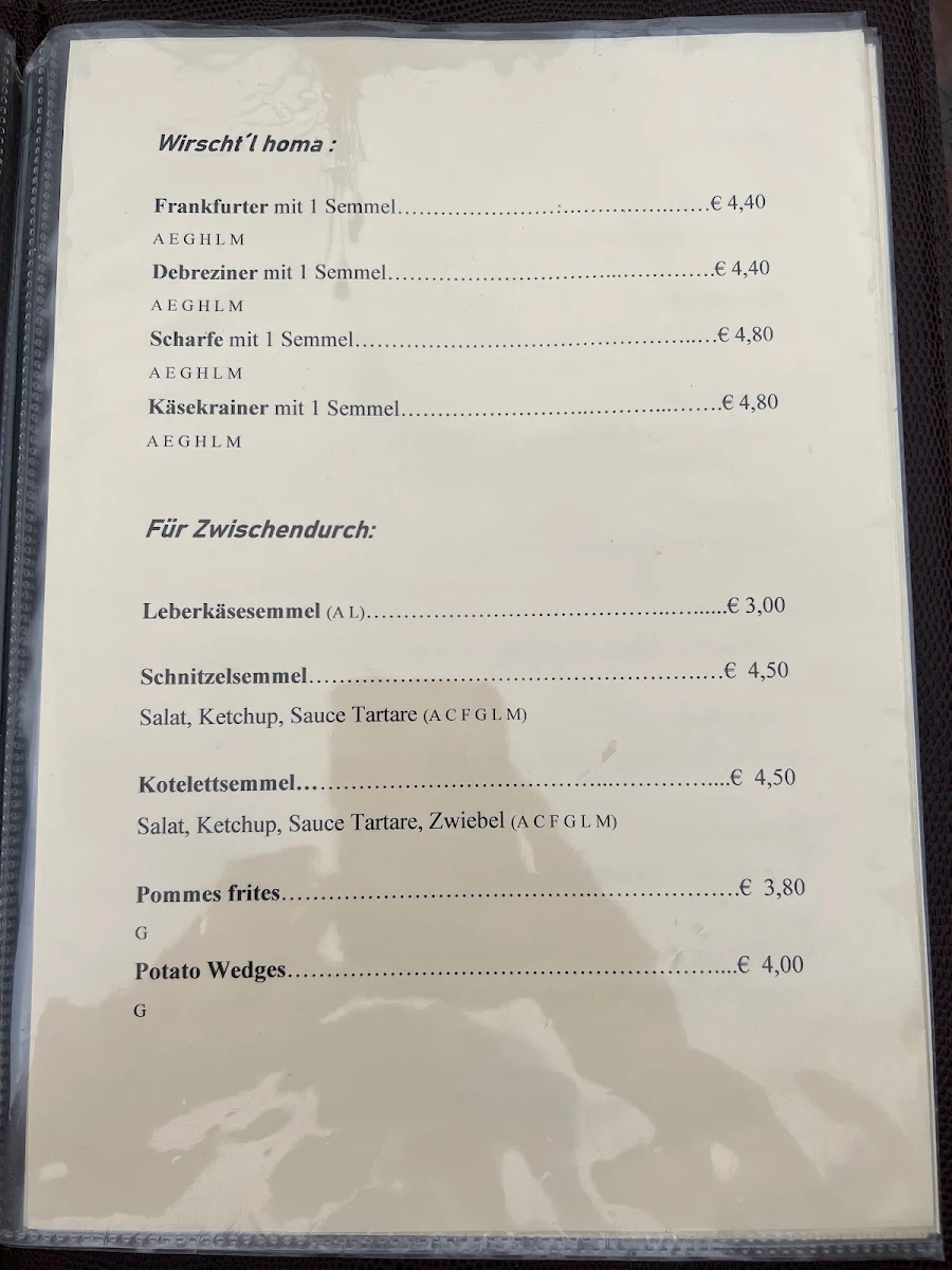 Speisekarte photo 3