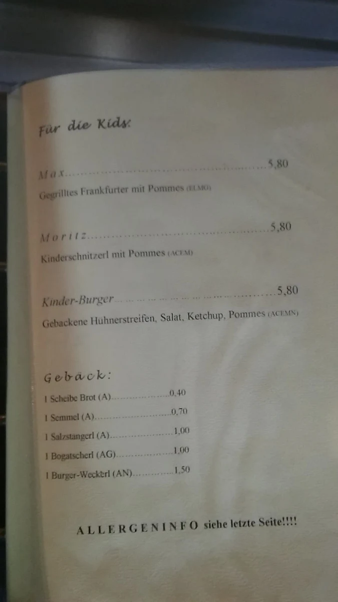 Speisekarte photo 8