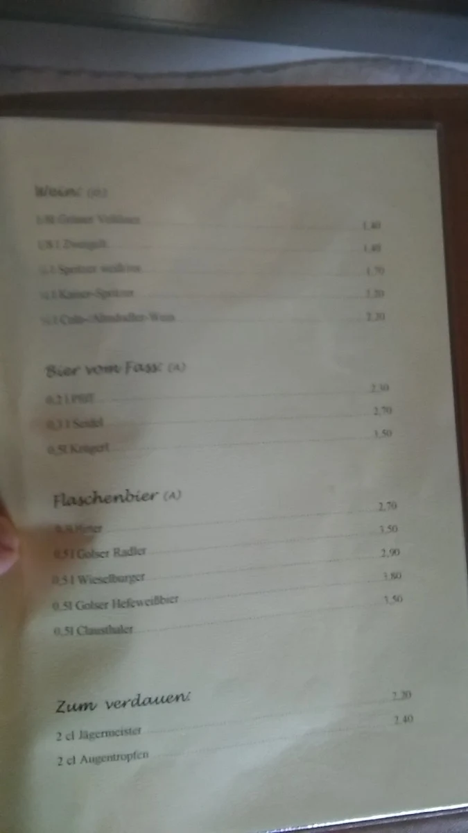 Speisekarte photo 9