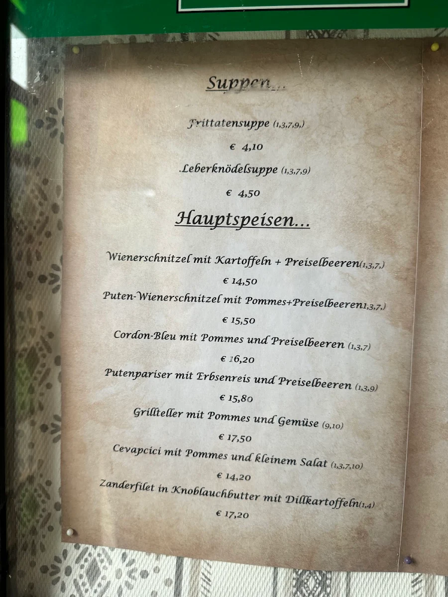 Speisekarte photo 2