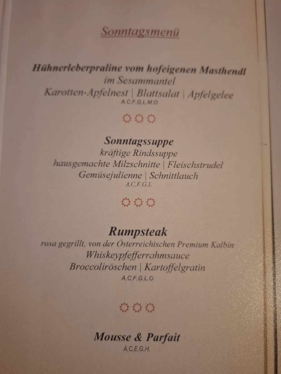 Speisekarte photo 7