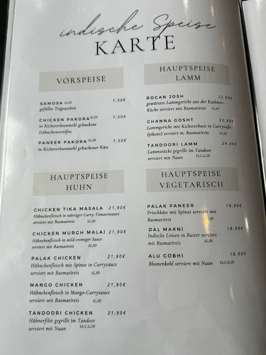Speisekarte photo 1