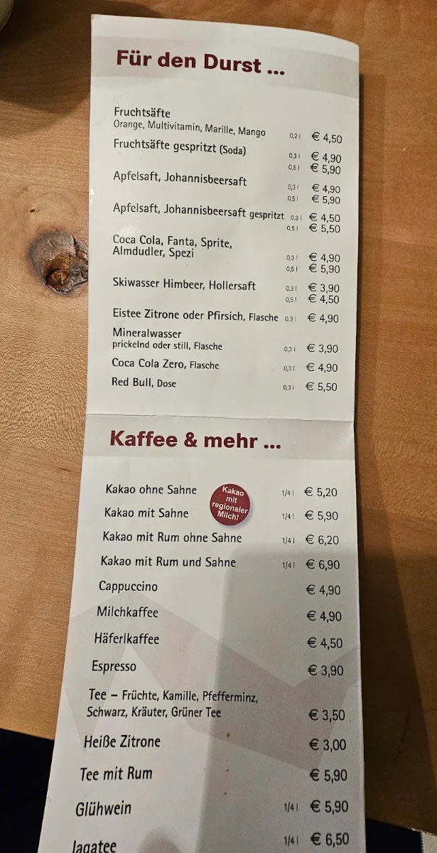 Speisekarte photo 5