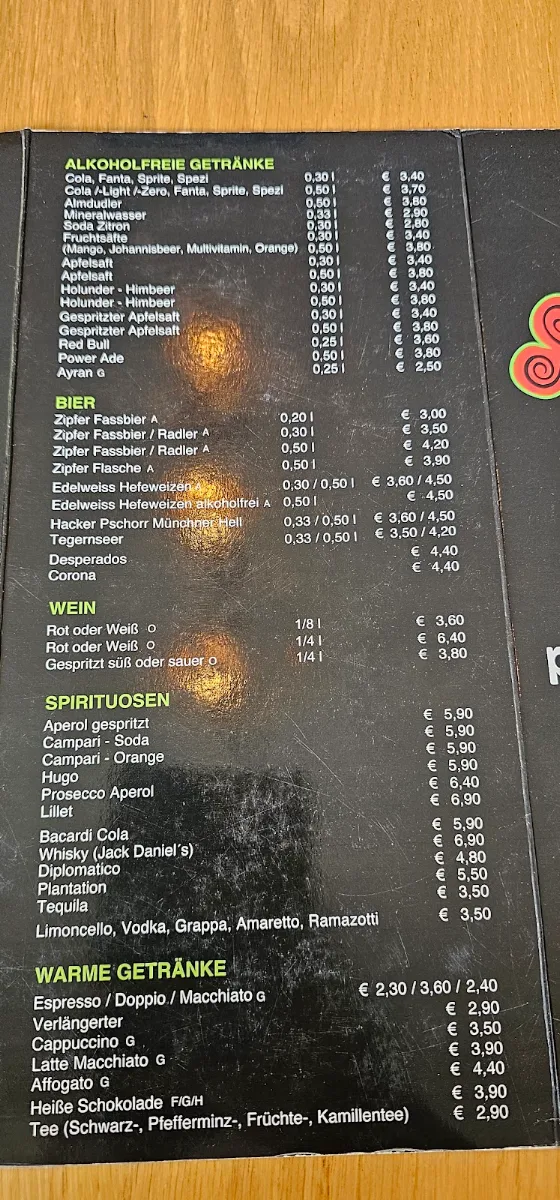 Speisekarte photo 3