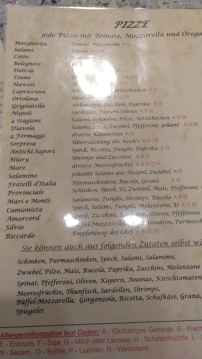 Speisekarte photo 5