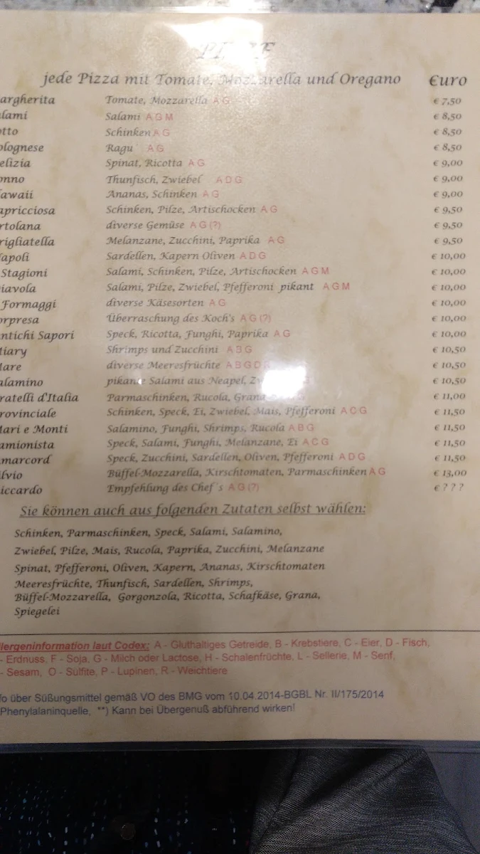 Speisekarte photo 6