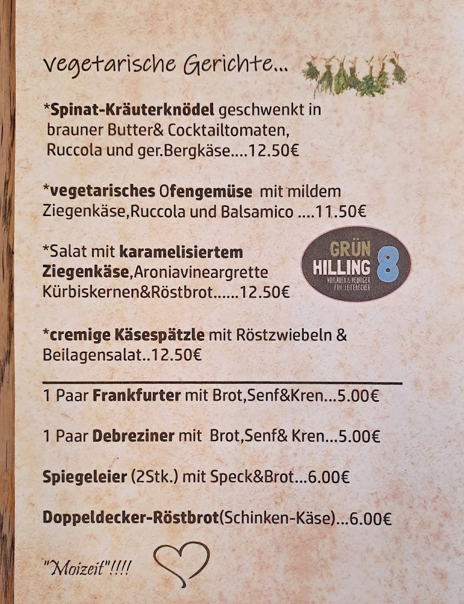 Speisekarte photo 5