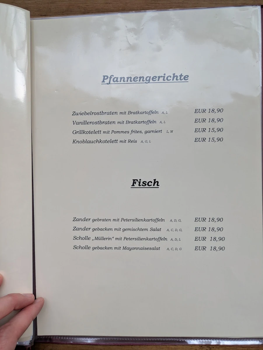 Speisekarte photo 3
