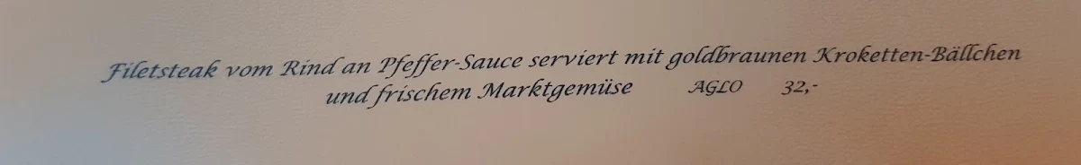 Speisekarte photo 10