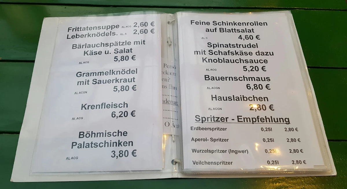 Speisekarte photo 4