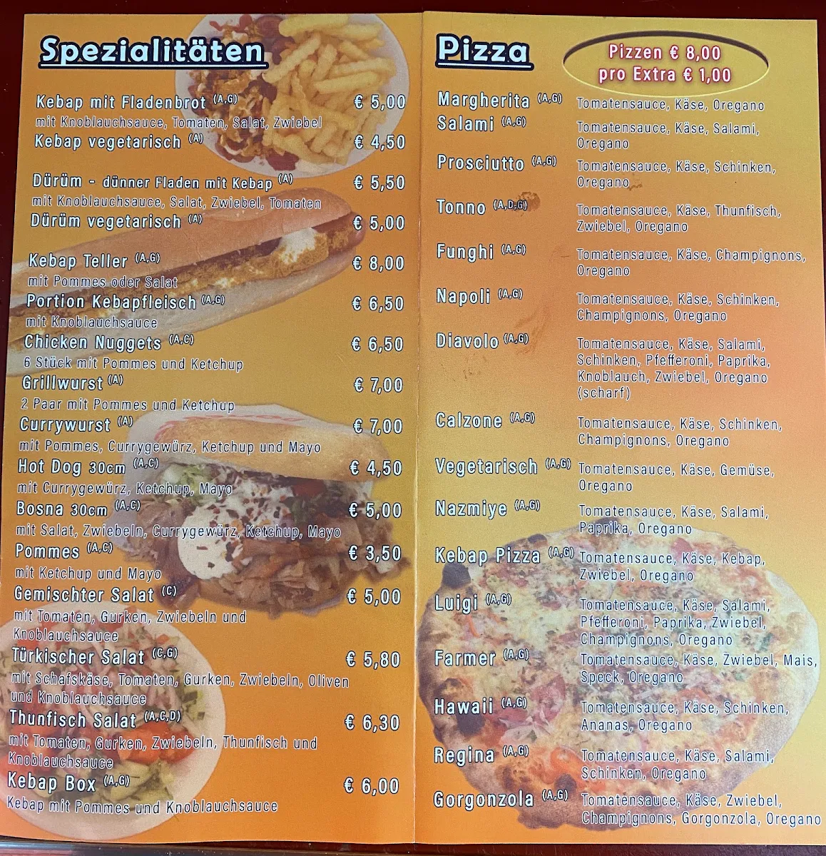 Speisekarte photo 1