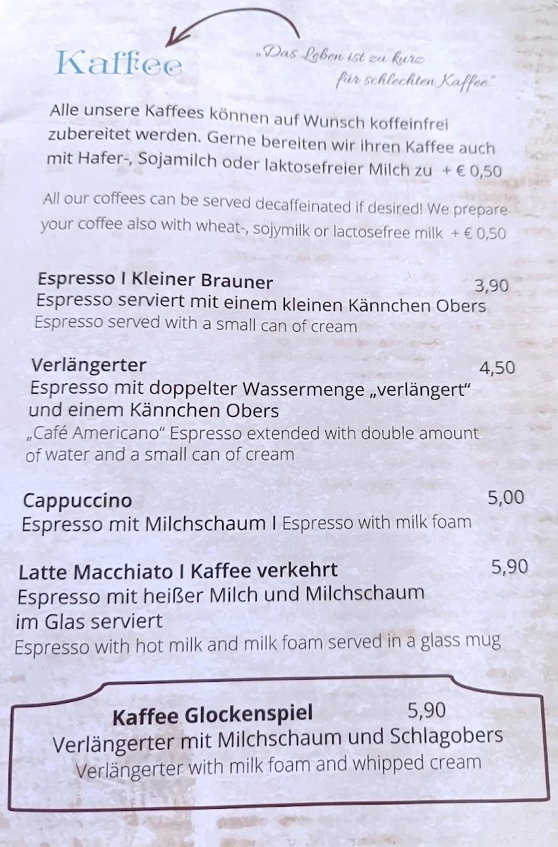 Speisekarte photo 1