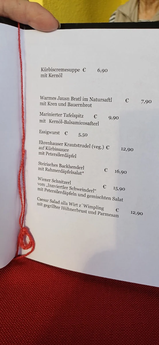 Speisekarte photo 3