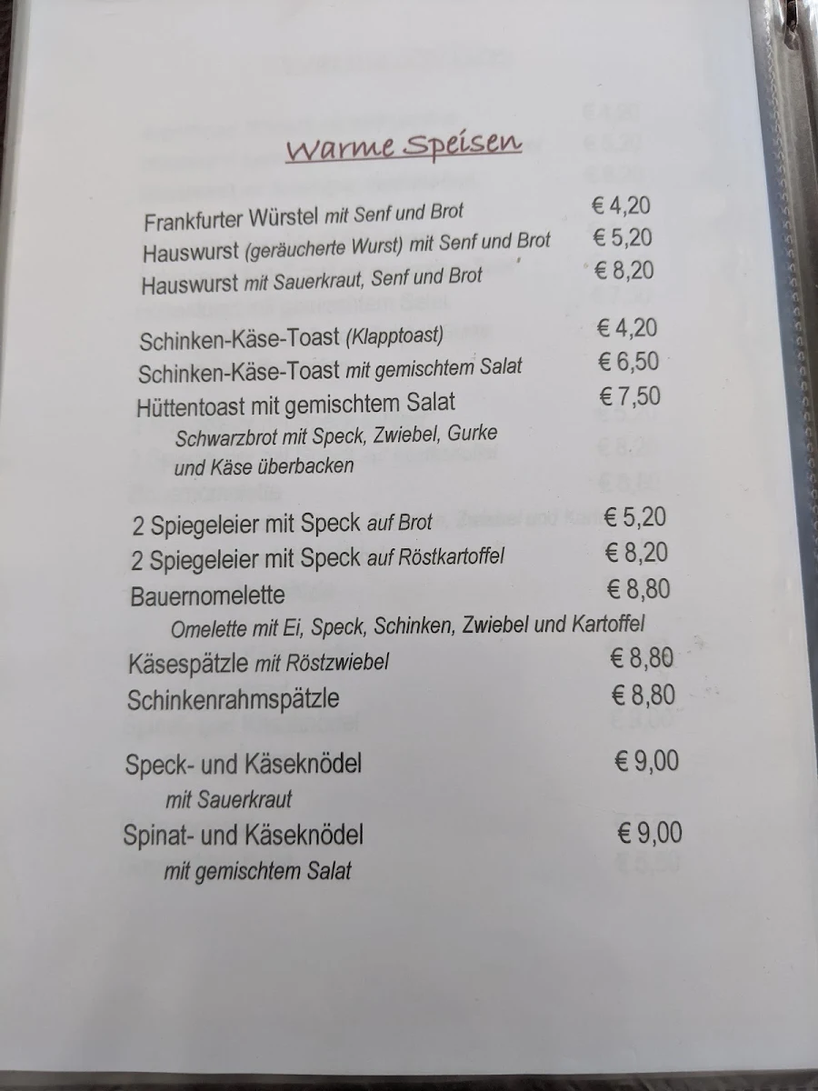 Speisekarte photo 4