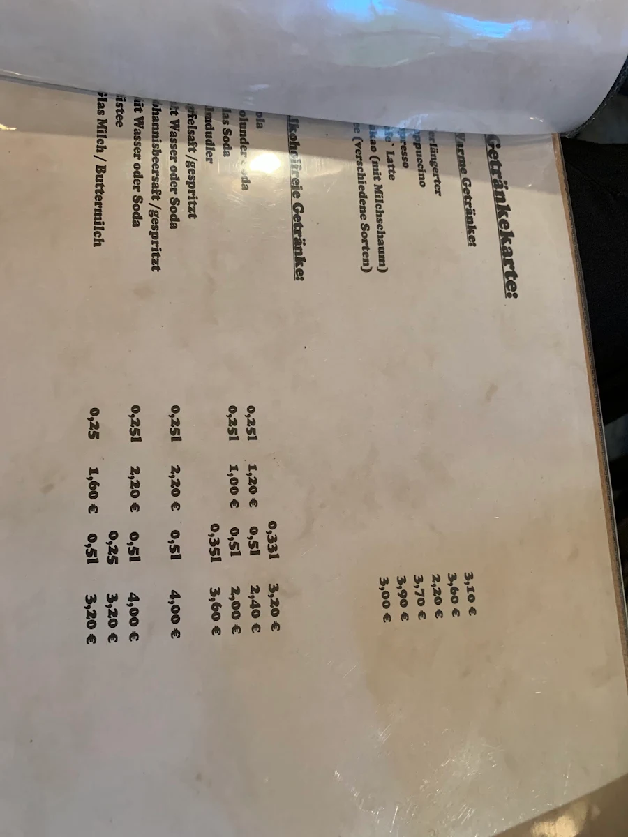 Speisekarte photo 1