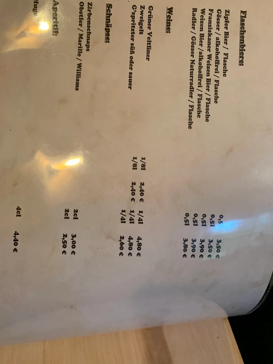 Speisekarte photo 3