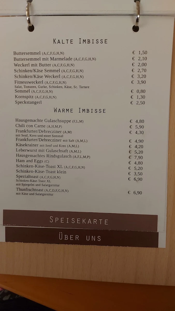 Speisekarte photo 1