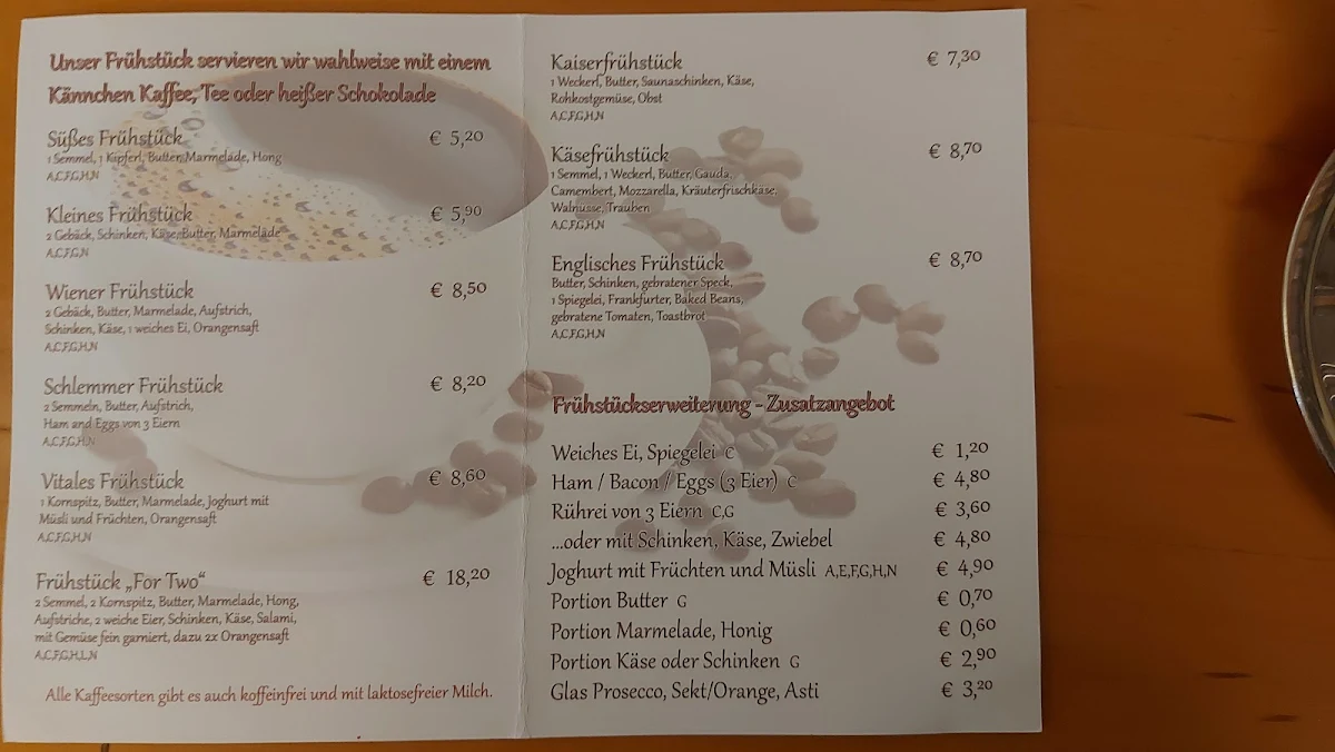 Speisekarte photo 2