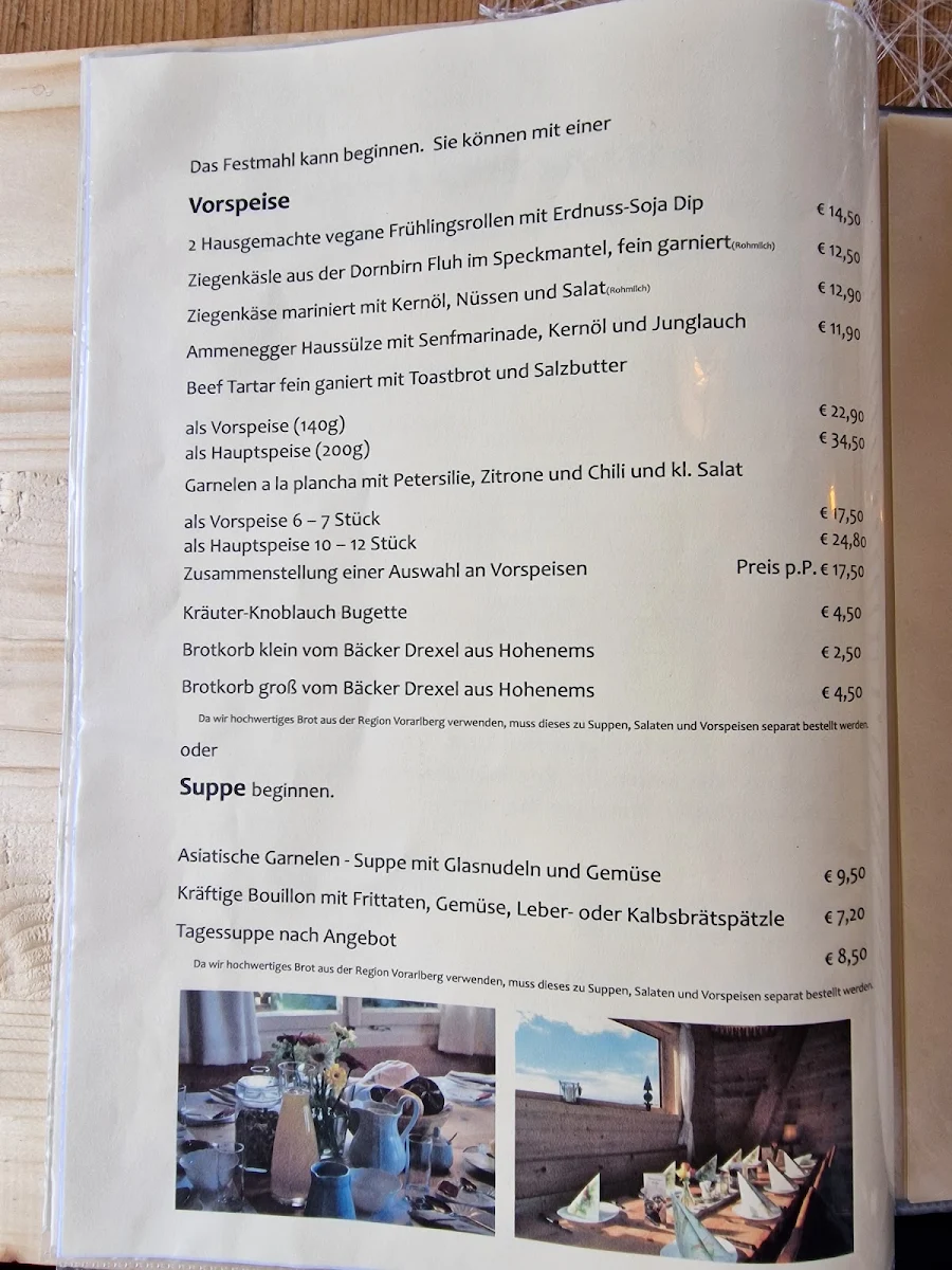 Speisekarte photo 2