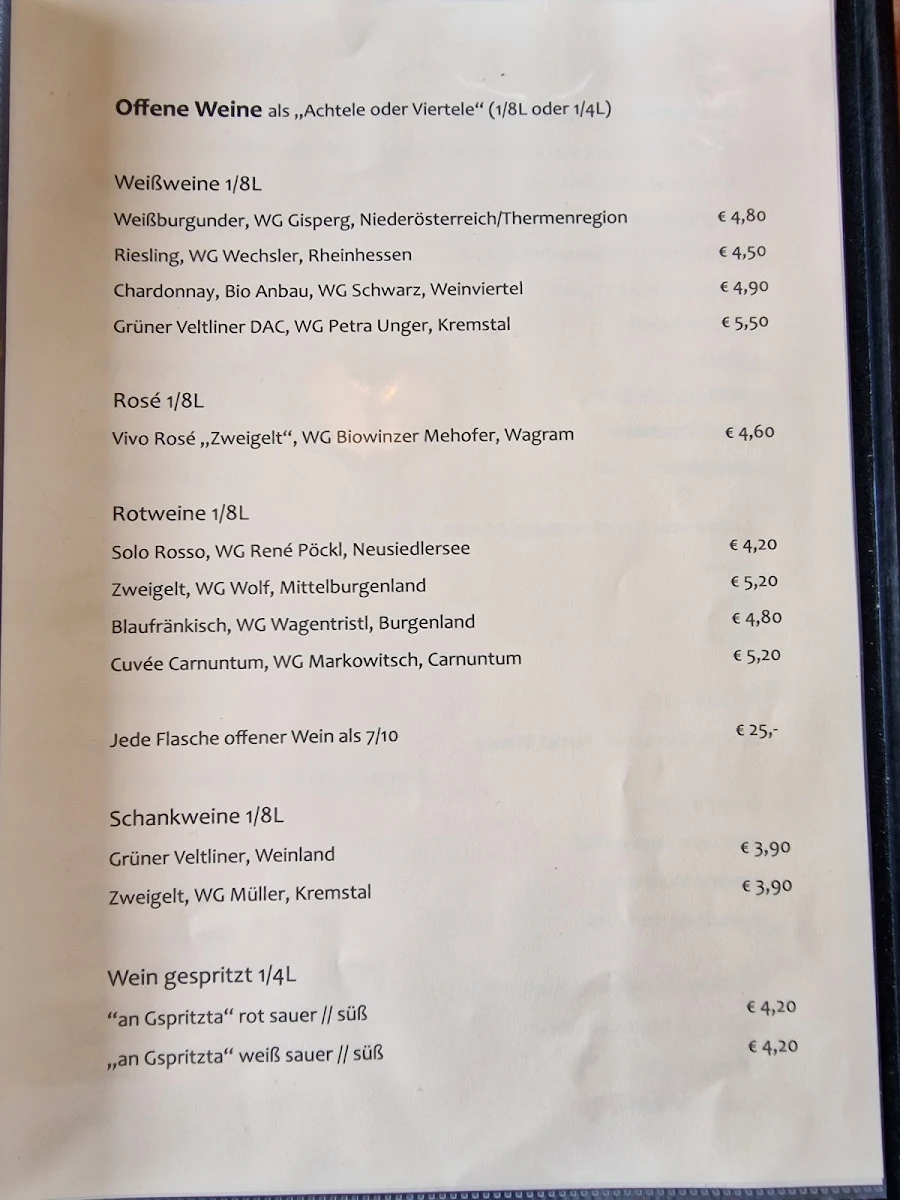 Speisekarte photo 3