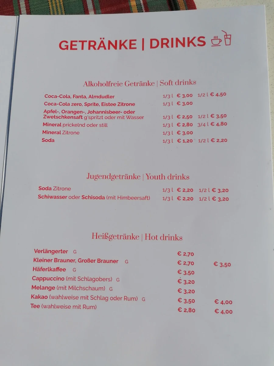 Speisekarte photo 9