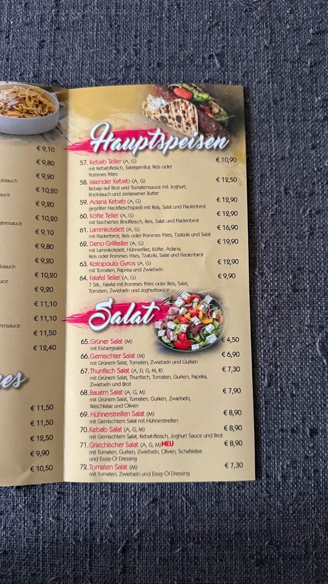 Speisekarte photo 1