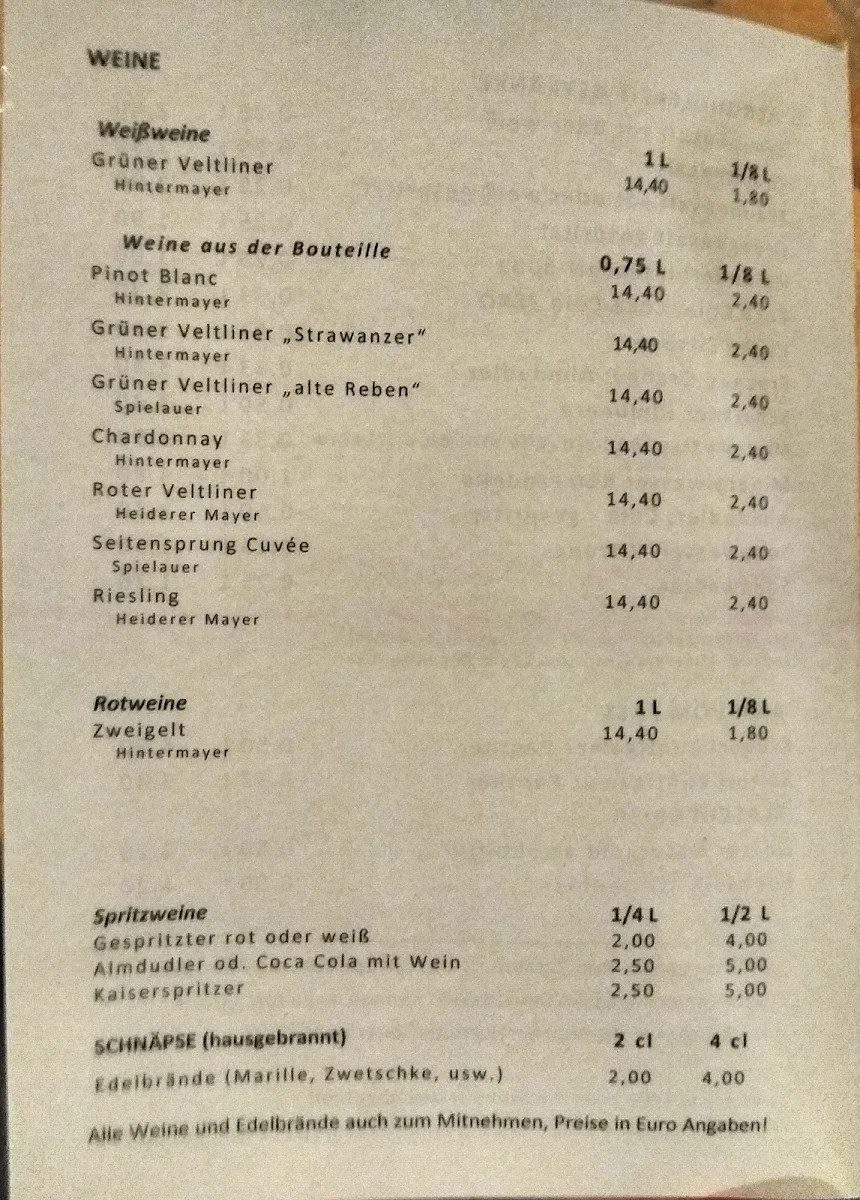 Speisekarte photo 4