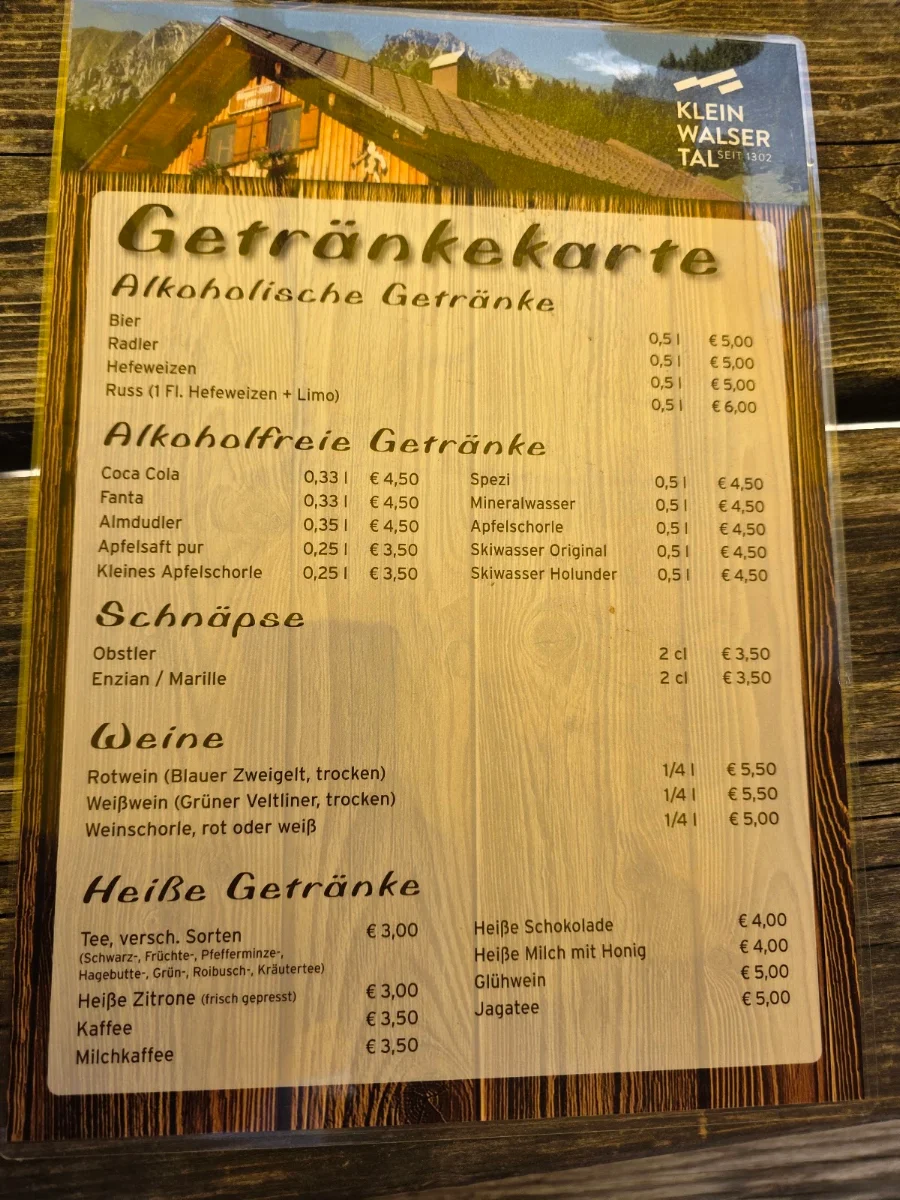 Speisekarte photo 1