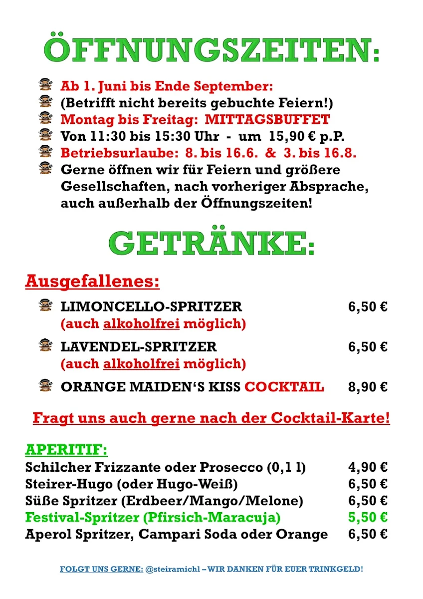 Speisekarte photo 2