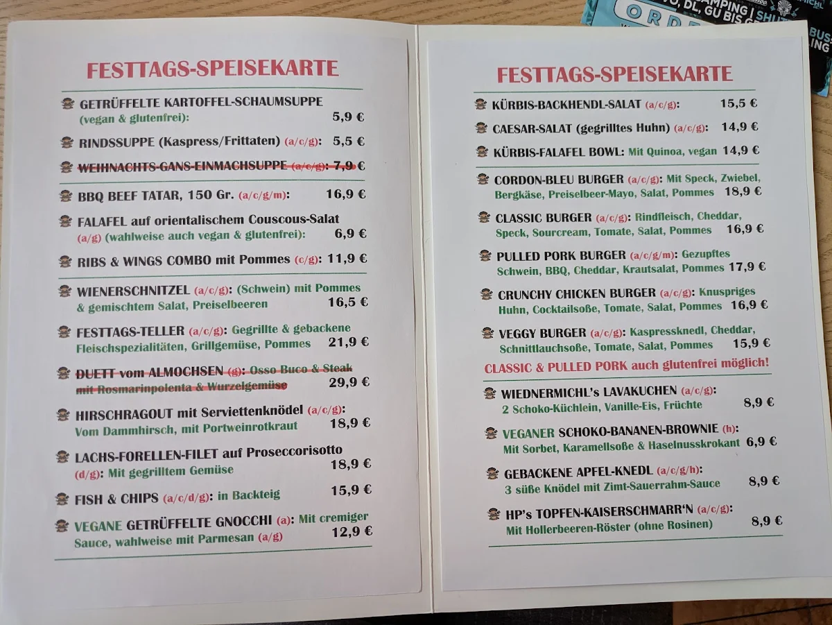 Speisekarte photo 3