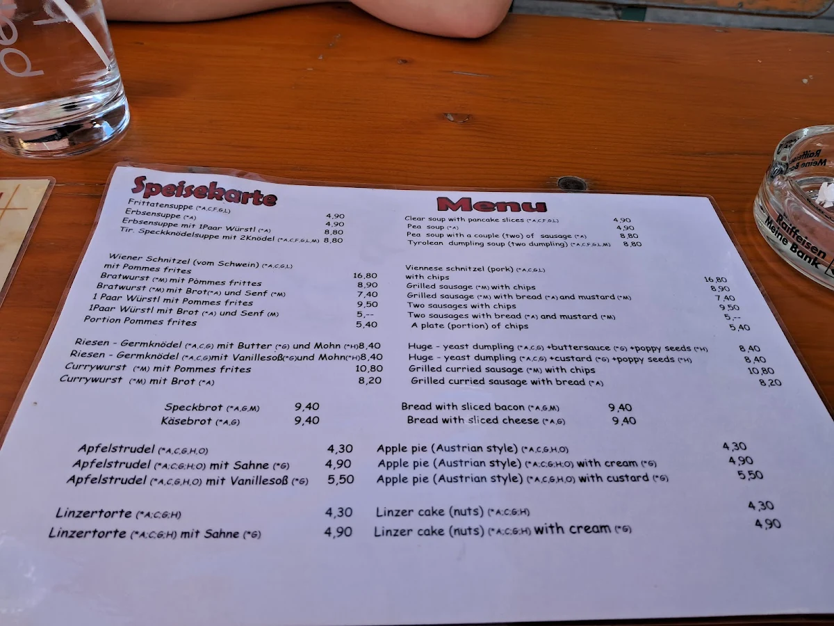 Speisekarte photo 9