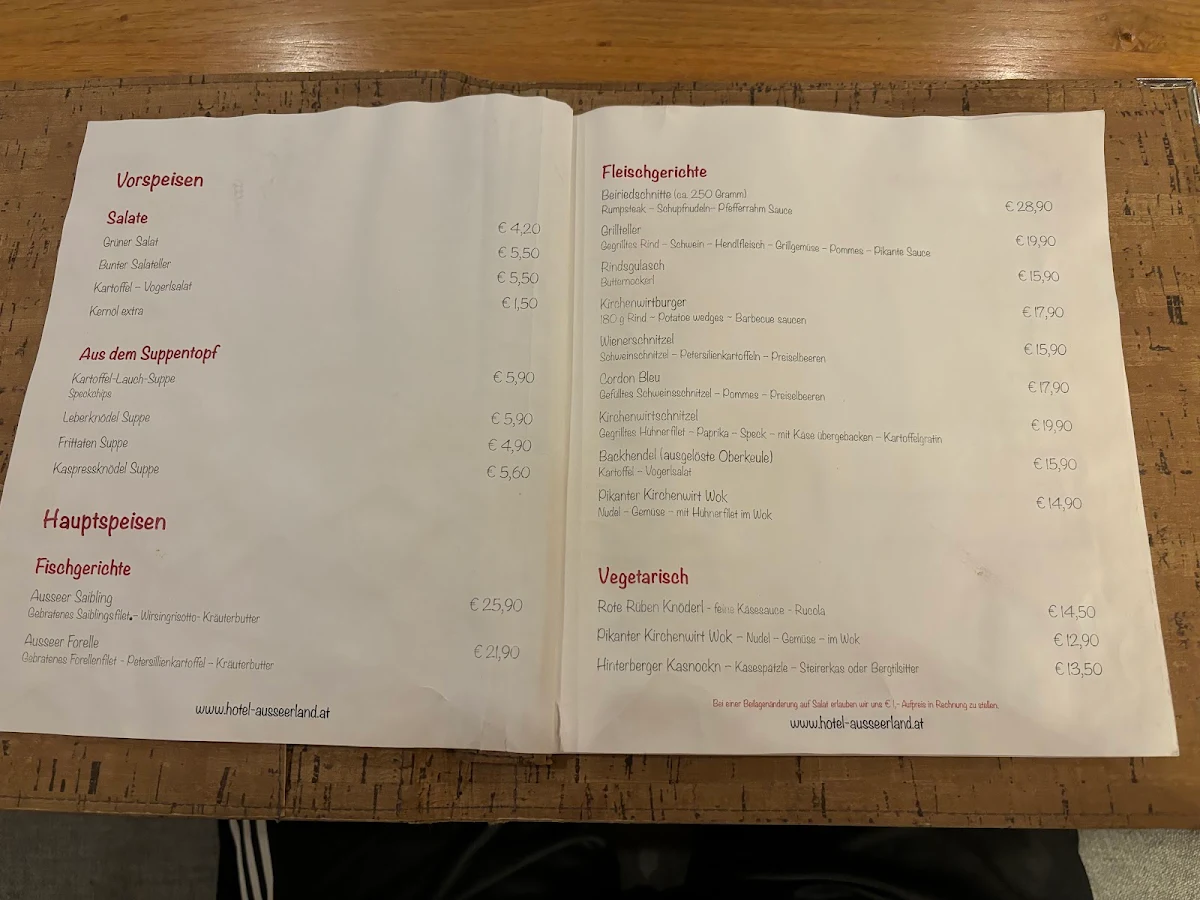 Speisekarte photo 2