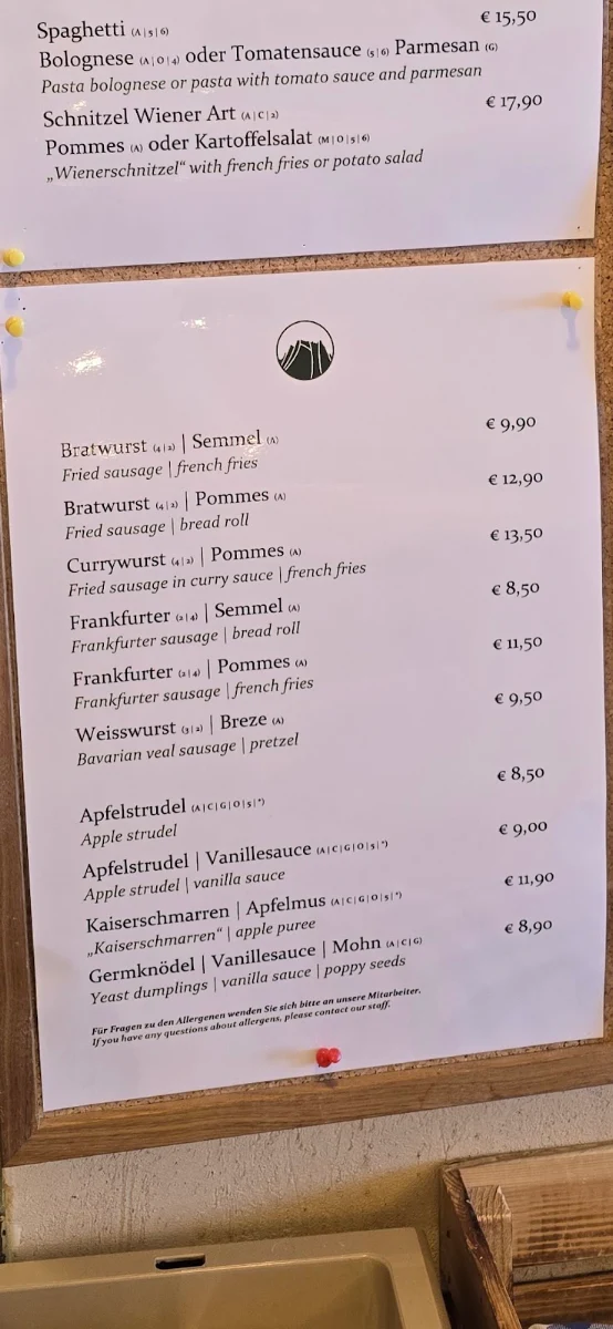 Speisekarte photo 1