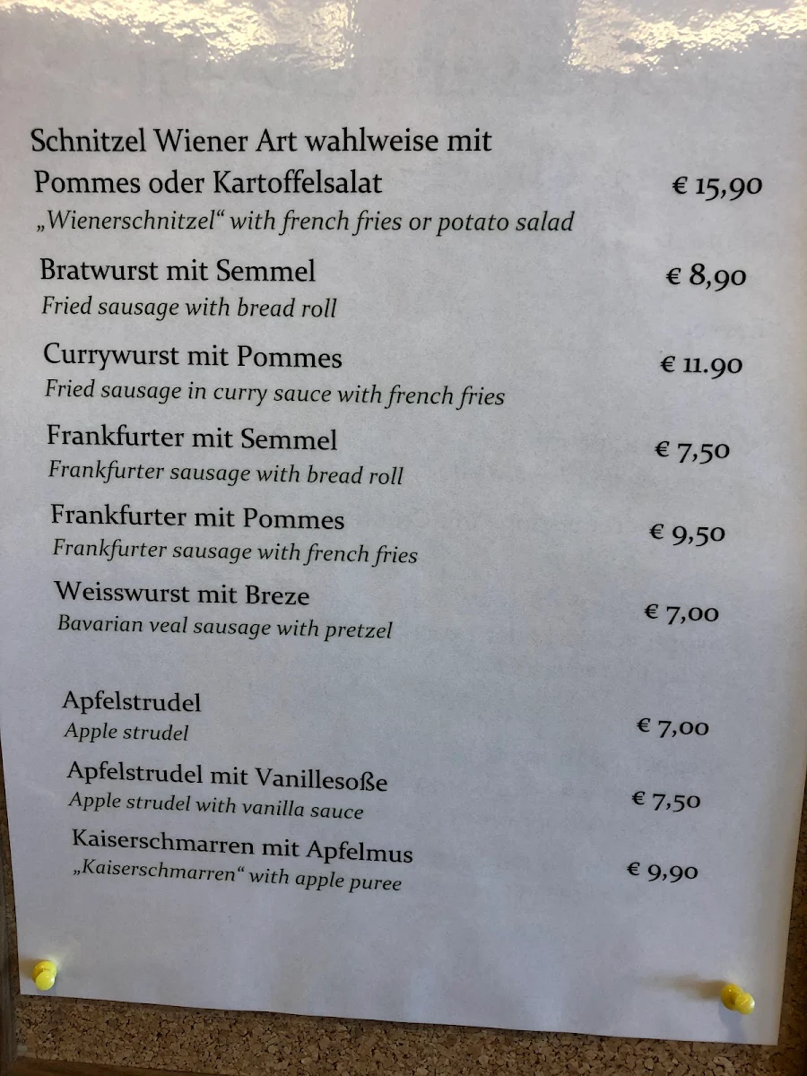 Speisekarte photo 2