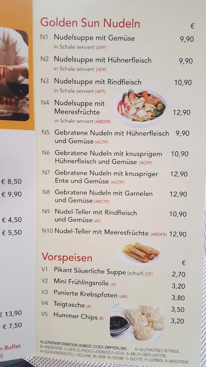 Speisekarte photo 1