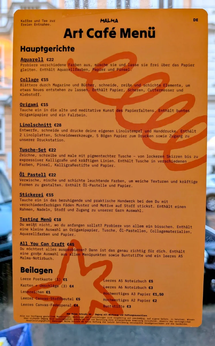 Speisekarte photo 3