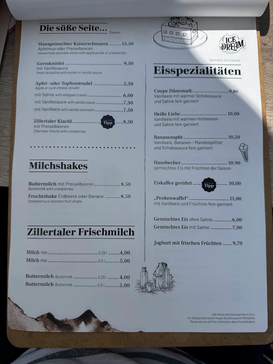 Speisekarte photo 1