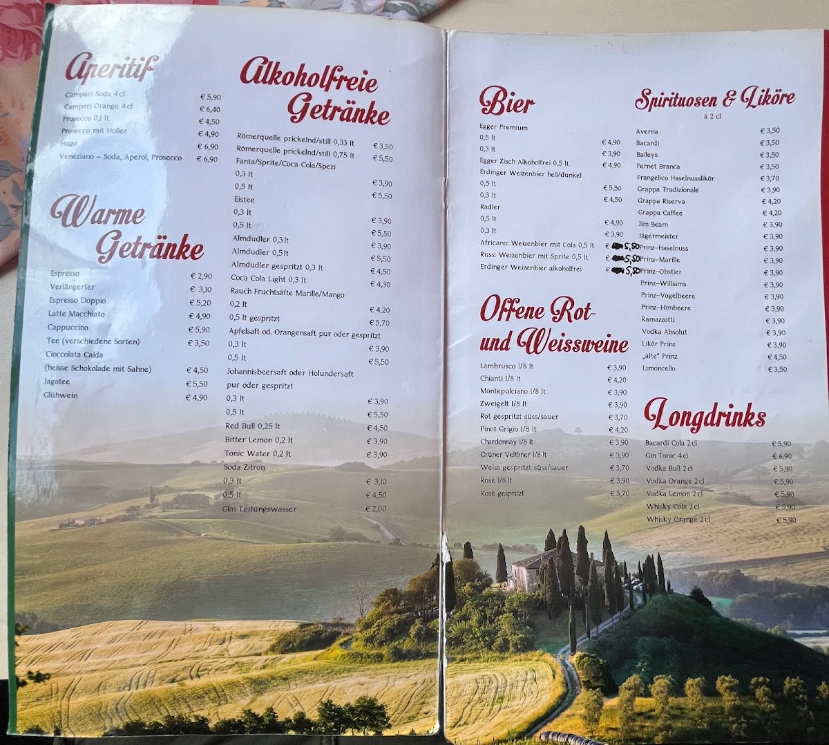 Speisekarte photo 2