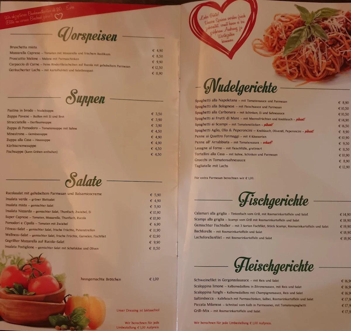 Speisekarte photo 5