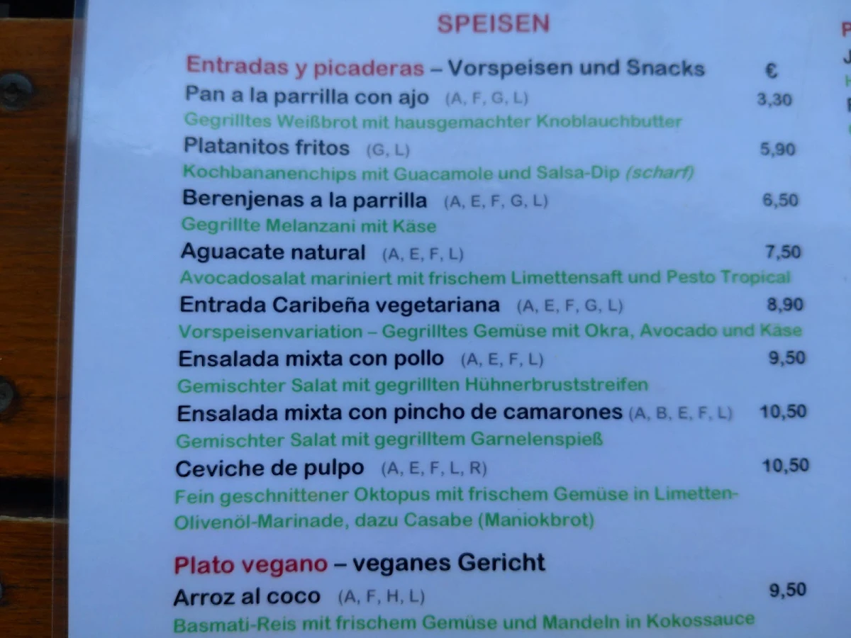 Speisekarte photo 6